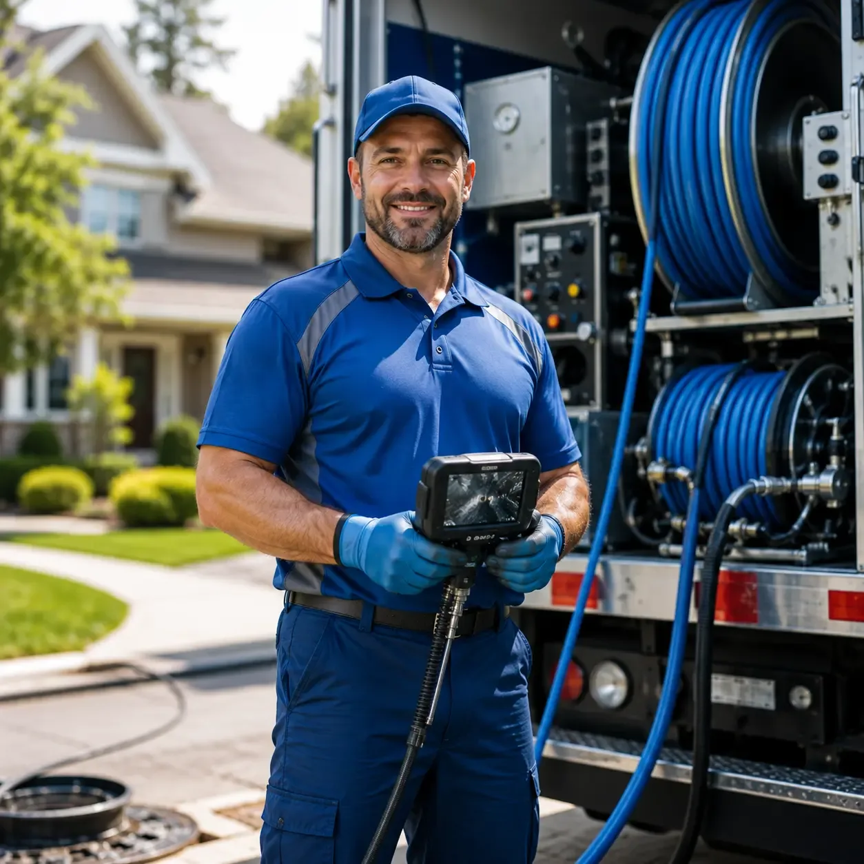 Local outdoor drain cleaning specialists in Laporte, MN